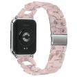 Xiaomi Smart Band 8 Pro Smart Watch D-Shape Strap Resin Bracelet Watchband Replacement - Light Pink Online now