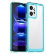 Xiaomi Redmi Note 12 smart acrylic cover - Transparent Blue For Sale