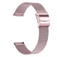 20mm Watch Band Garmin Forerunner 245 Music   245   645 Music   645 Milanese Stainless Steel Strap - Rose Pink Sale