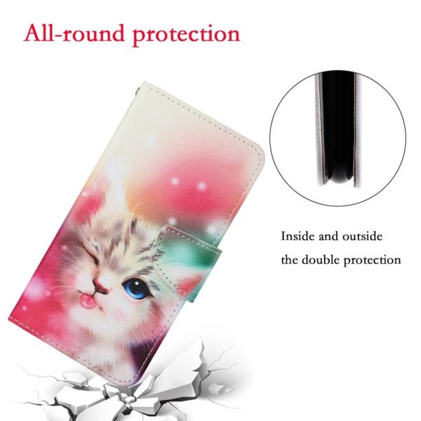 Wonderland Samsung Galaxy A52 5G flip case - Cute Cat Hot on Sale