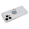 CD Vein style smartphone ring holder - Baby Blue Fashion