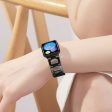 Xiaomi Smart Band 8 Pro Smart Watch D-Shape Strap Resin Bracelet Watchband Replacement - Black Online Hot Sale