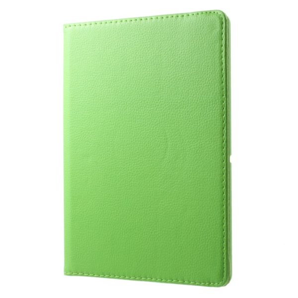 Huawei MediaPad T3 10 litchi grain rotary PU leather flip case - Green Hot on Sale