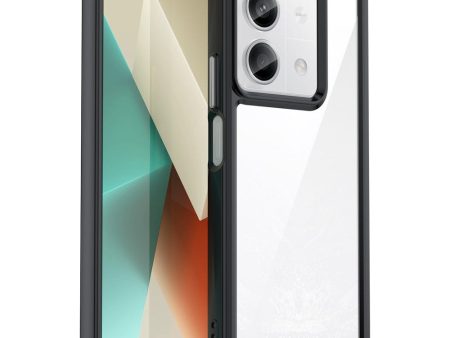 Xiaomi Redmi Note 13 smart acrylic cover - Black Fashion