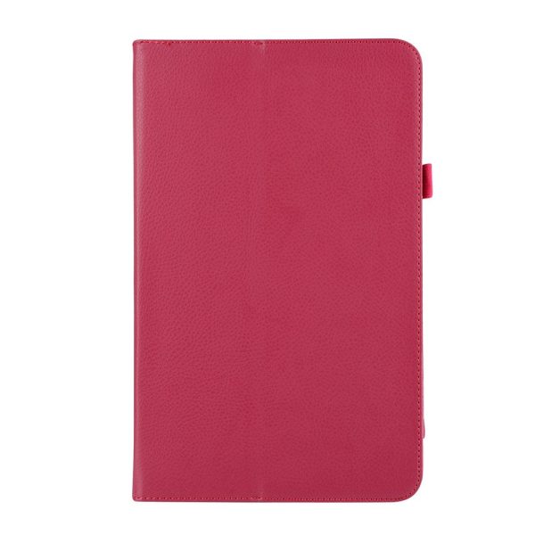 Litchi Grain Smart Leather Case Samsung Galaxy Tab A 10.1 (2016) T580 T585 - Rose For Sale