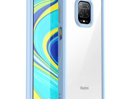 Xiaomi Redmi Note 9 Pro   Xiaomi Redmi Note 9 Pro Max   Xiaomi Redmi Note 9S   Xiaomi Mi 10 Lite 5G   Xiaomi Poco M2 Pro smart acrylic cover - Baby Blue For Sale