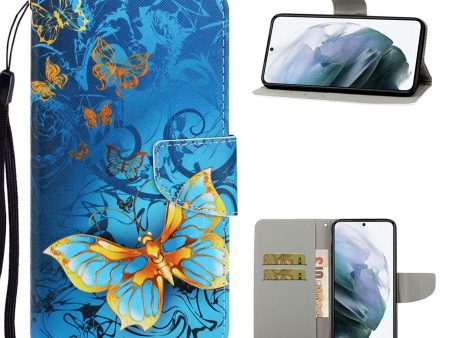 Wonderland Samsung Galaxy S21 FE flip case - Beautiful Butterfly Fashion