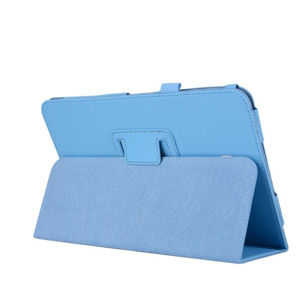 Litchi Grain Smart Leather Case Samsung Galaxy Tab A 10.1 (2016) T580 T585 - Baby Blue Sale