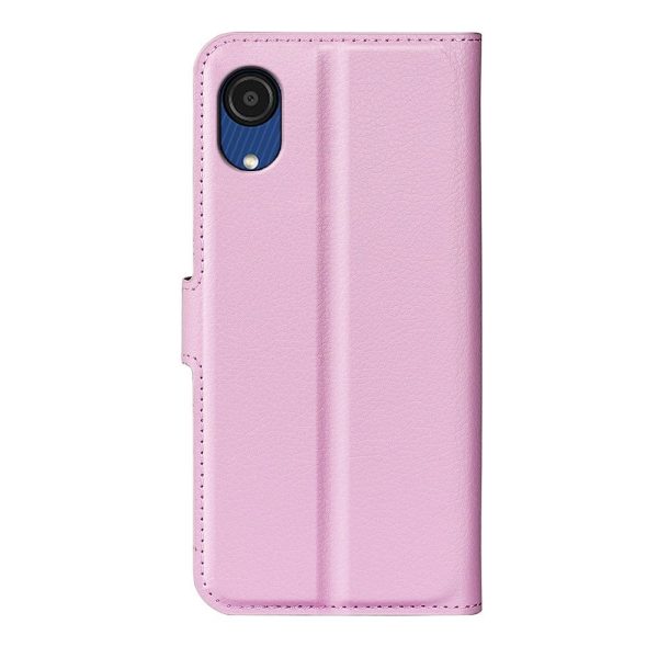 Wonderland Samsung Galaxy A03 Core flip case - Pink For Sale