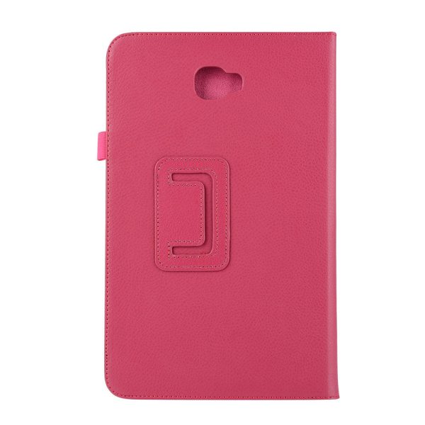 Litchi Grain Smart Leather Case Samsung Galaxy Tab A 10.1 (2016) T580 T585 - Rose For Sale