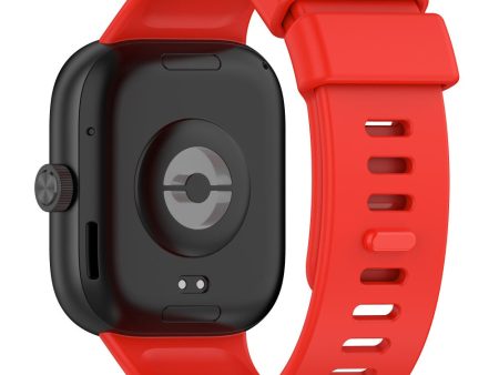 Xiaomi Redmi Watch 4   Smart Band 8 Pro Smartwatch Band Replacement Silicone Strap - Red For Discount