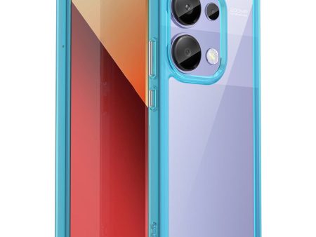 Xiaomi Redmi Note 13 4G Pro   Xiaomi Poco M6 Pro smart acrylic cover - Transparent Blue For Sale