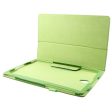 Samsung Galaxy Tab S4 leather coated flip case - Green Sale