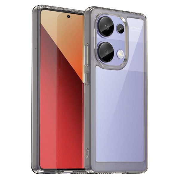 Xiaomi Redmi Note 13 4G Pro   Xiaomi Poco M6 Pro smart acrylic cover - Transparent Grey Online now