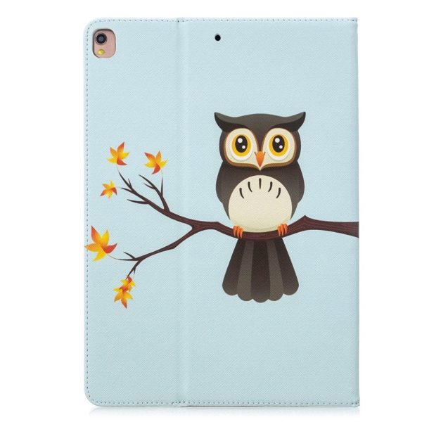 iPad 10.2 (2019) stylish pattern leather flip case - Owl For Sale