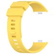 Xiaomi Redmi Watch 4   Smart Band 8 Pro Smartwatch Band Replacement Silicone Strap - Yellow Supply