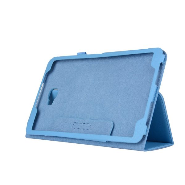 Litchi Grain Smart Leather Case Samsung Galaxy Tab A 10.1 (2016) T580 T585 - Baby Blue Sale