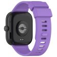 Xiaomi Redmi Watch 4   Smart Band 8 Pro Smartwatch Band Replacement Silicone Strap - Purple Supply