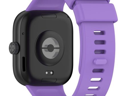 Xiaomi Redmi Watch 4   Smart Band 8 Pro Smartwatch Band Replacement Silicone Strap - Purple Supply