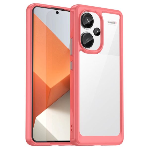 Xiaomi Redmi Note 13 Pro Plus smart acrylic cover - Red Supply