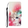 Wonderland Samsung Galaxy A52 5G flip case - Cute Cat Hot on Sale