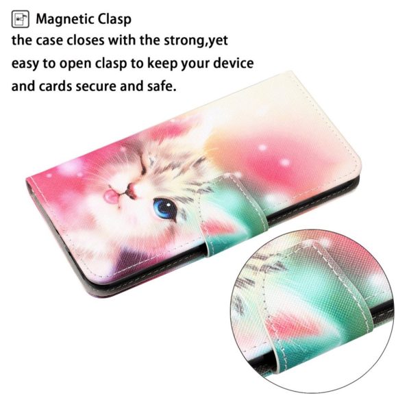 Wonderland Samsung Galaxy A52 5G flip case - Cute Cat Hot on Sale