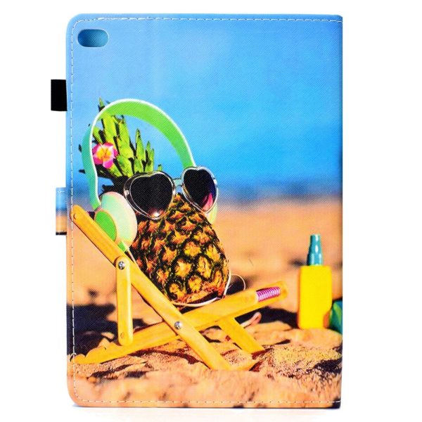 Pattern Printing Stand Leather Tablet Case iPad 9.7 (2018)   9.7 (2017)   Air 2   Air - Cool Pineapple Sale