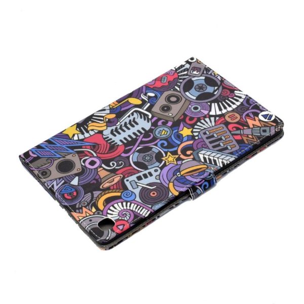 Samsung Galaxy Tab A 10.1 (2019) pattern leather case - Piano For Discount