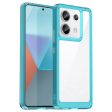 Xiaomi Redmi Note 13 Pro 5G   Xiaomi Poco X6 smart acrylic cover - Transparent Blue Discount