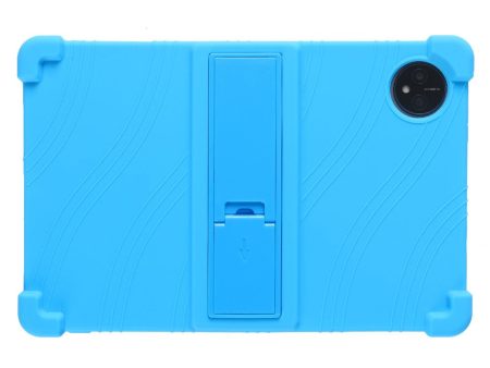 Blackview Tab 80 10.1 (2023) Tablet Case Bump Resistant Kickstand Soft Silicone Protective Cover - Sky Blue Online now