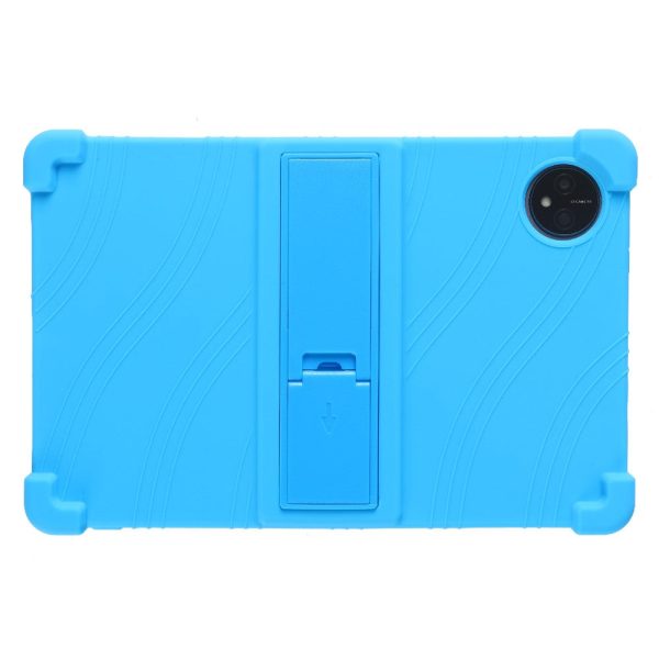 Blackview Tab 80 10.1 (2023) Tablet Case Bump Resistant Kickstand Soft Silicone Protective Cover - Sky Blue Online now