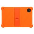 Blackview Tab 80 10.1 (2023) Tablet Case Bump Resistant Kickstand Soft Silicone Protective Cover - Orange Online now