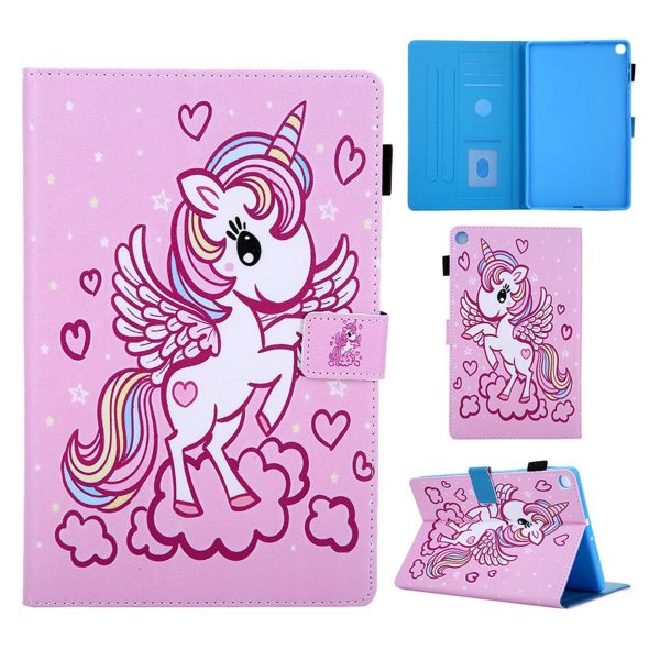 Samsung Galaxy Tab A 10.1 (2019) pattern leather case - Unicorn Sale