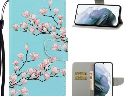 Wonderland Samsung Galaxy S21 FE flip case - Flower For Discount