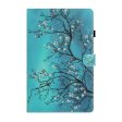 Lenovo Tab P11 cool pattern leather case - Flower Tree For Cheap