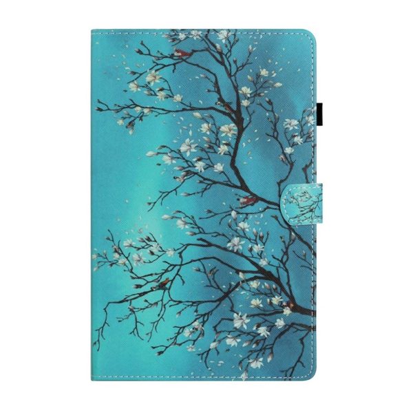 Lenovo Tab P11 cool pattern leather case - Flower Tree For Cheap