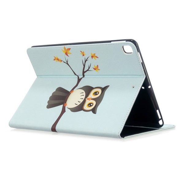 iPad 10.2 (2019) stylish pattern leather flip case - Owl For Sale