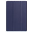 Xiaomi Pad 6S Pro 12.4 Leather Case Tri-fold Stand Auto Wake   Sleep Smart Shell - Blue Online Sale