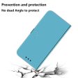 Mirror iPhone 14 Plus flip case - Blue Online Hot Sale