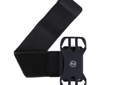 360° Rotatable Detachable Phone Holder Armband for 4.5-7.0 inch Mobile Phones - Black For Discount