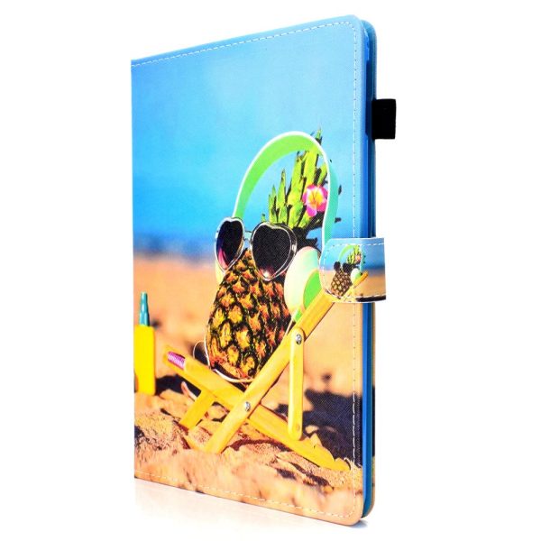 Pattern Printing Stand Leather Tablet Case iPad 9.7 (2018)   9.7 (2017)   Air 2   Air - Cool Pineapple Sale