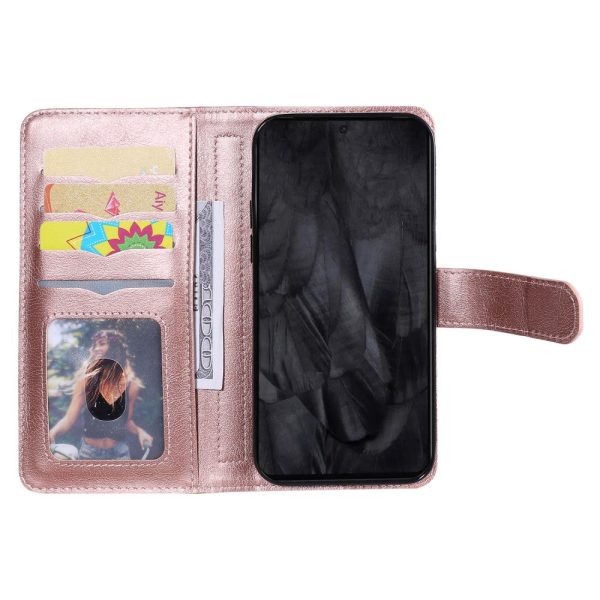 10-slot wallet case for Google Pixel 8 Pro - Rose Gold on Sale