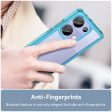 Xiaomi Redmi Note 13 4G Pro   Xiaomi Poco M6 Pro smart acrylic cover - Transparent Blue For Sale