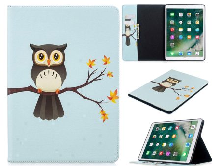 iPad 10.2 (2019) stylish pattern leather flip case - Owl For Sale