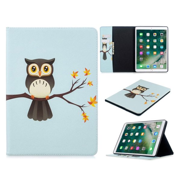 iPad 10.2 (2019) stylish pattern leather flip case - Owl For Sale