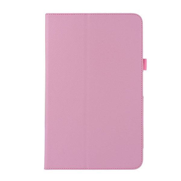 Litchi Grain Smart Leather Case Samsung Galaxy Tab A 10.1 (2016) T580 T585 - Pink Online now