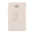 Litchi Grain Smart Leather Case Samsung Galaxy Tab A 10.1 (2016) T580 T585 - Beige Fashion