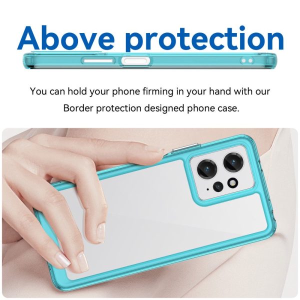 Xiaomi Redmi Note 12 smart acrylic cover - Transparent Blue For Sale