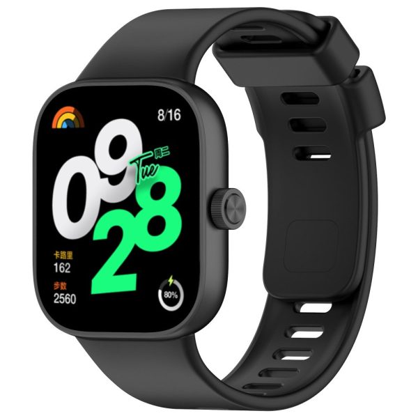 Xiaomi Redmi Watch 4   Smart Band 8 Pro Smartwatch Band Replacement Silicone Strap - Black Online