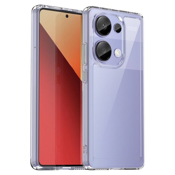 Xiaomi Redmi Note 13 4G Pro   Xiaomi Poco M6 Pro smart acrylic cover - Transparent Fashion